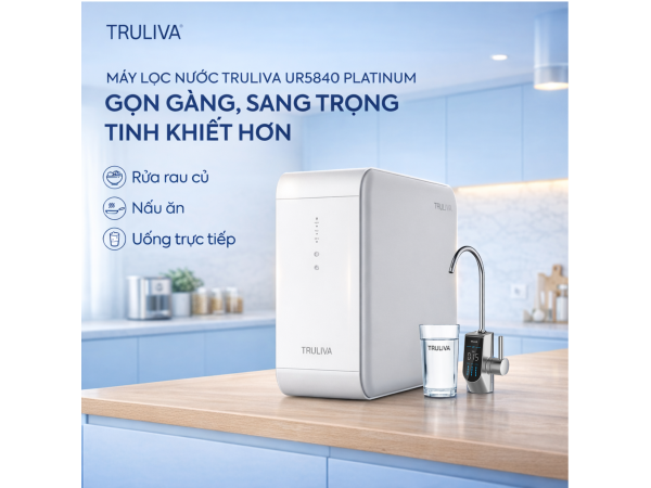 Máy lọc nước đặt gầm Truliva RO UR5840 Premium